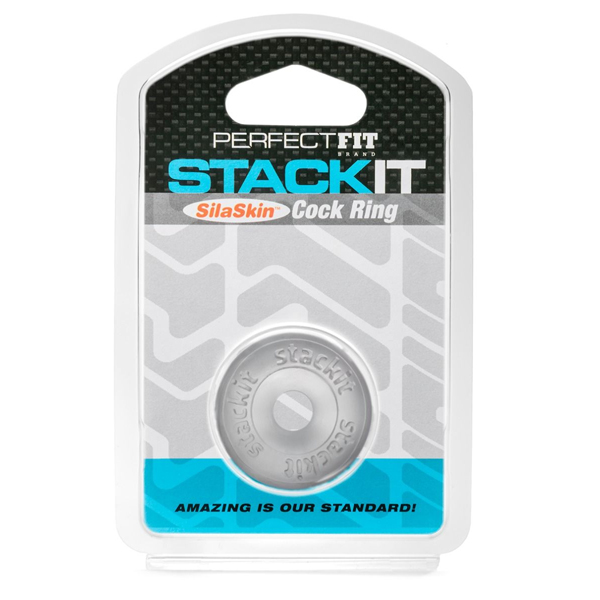 Stackit Cock Ring Clear