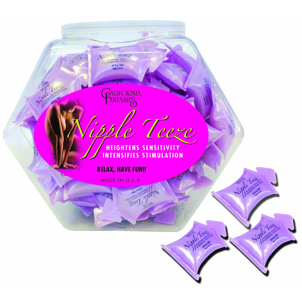 Nipple Teeze Intensifying Sensitivity Gel 10Ml 72Ct Fishbowl Nipple Teeze Intensifying Sensitivity Gel 10Ml 72Ct Fishbowl