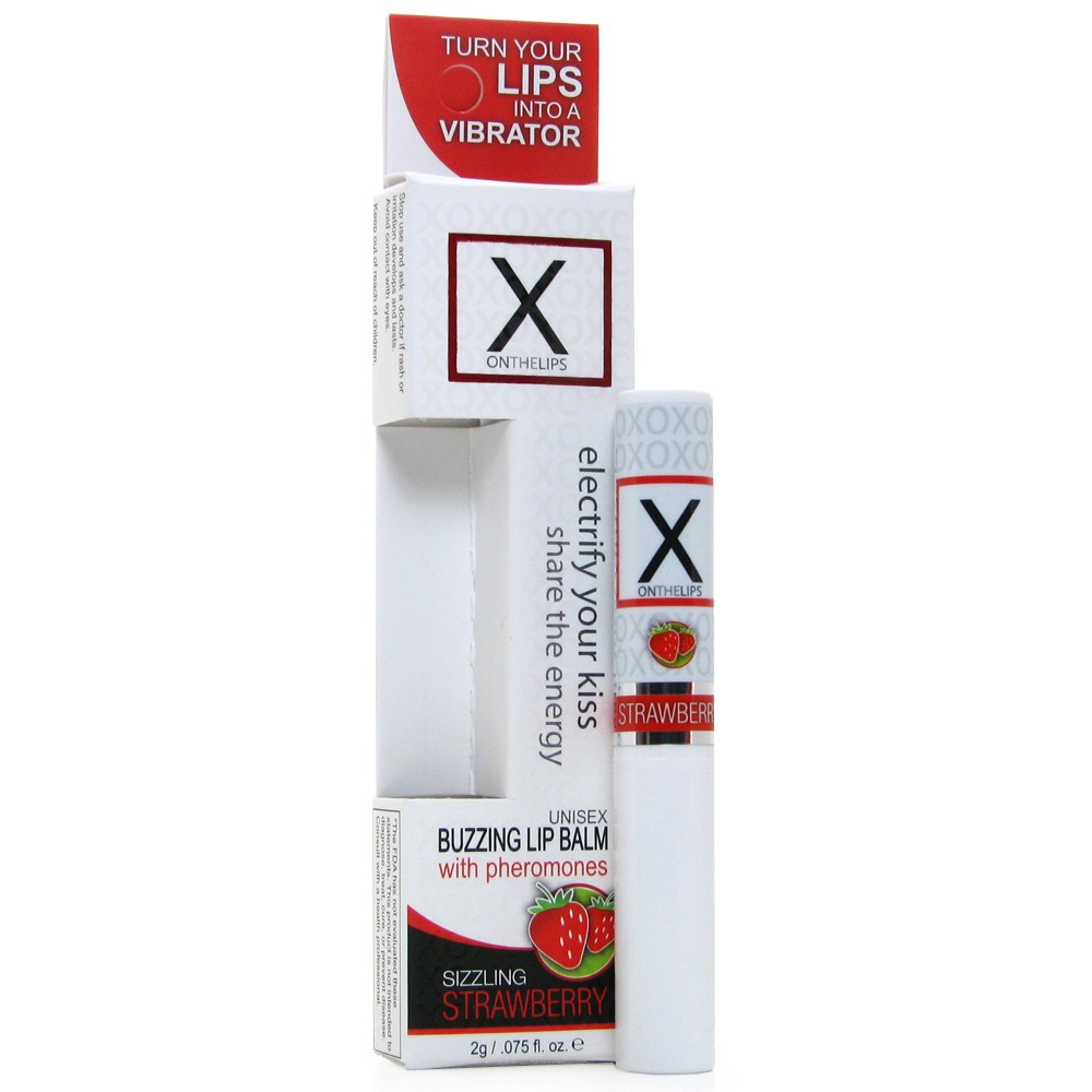 X On The Lips 1 Ct Strawberry