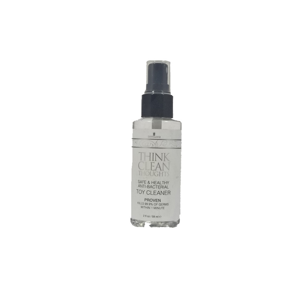 Think Clean Thoughts Anti Bacterial Toy Cleaner 2 oz. Bottle Think Clean Thoughts Anti Bacterial Toy Cleaner 2 oz. Bottle