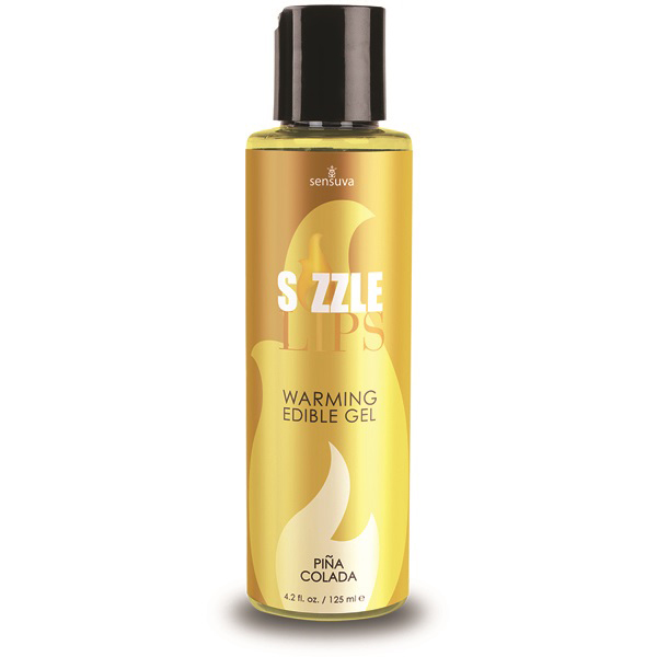 Sizzle Lips Pina Colada Warming Gel 4.2 oz.