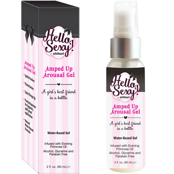 Hello Sexy! Amped Up Arousal Gel 2 oz.