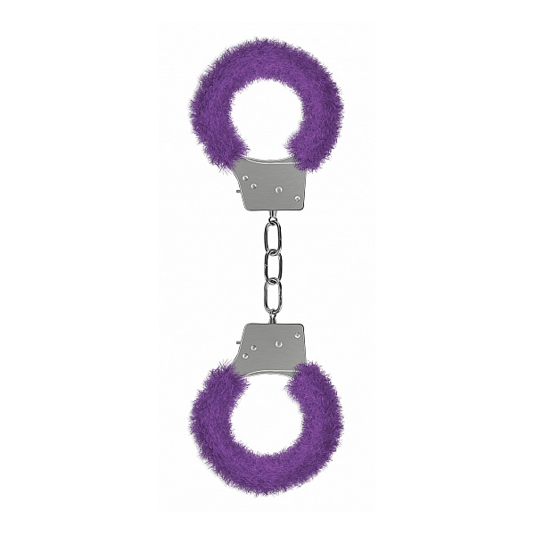 Ouch! Beginner's Handcuffs Furry Purple Ouch! Beginner's Handcuffs Furry Purple