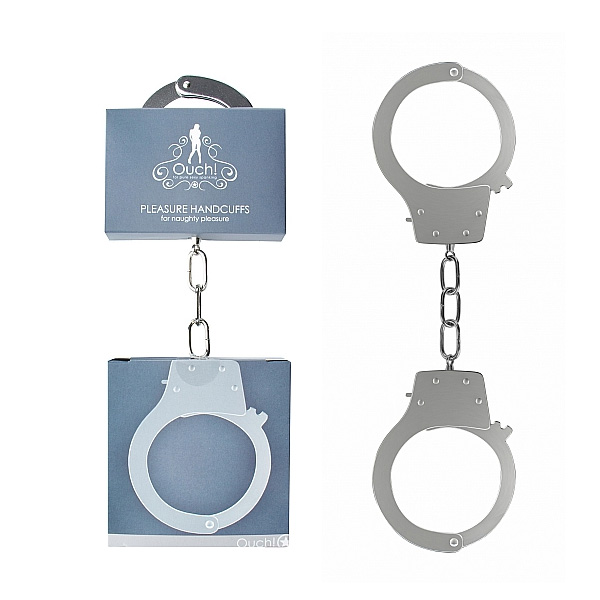 Ouch! Pleasure Handcuffs Metal