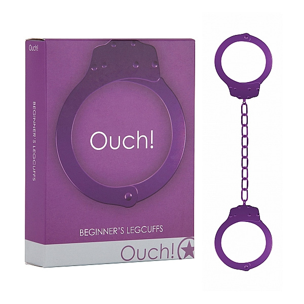 Ouch! Beginner's Legcuffs Purple Ouch! Beginner's Legcuffs Purple