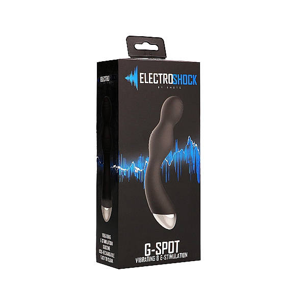 Electroshock E-Stimulation G-Spot Vibrator Black
