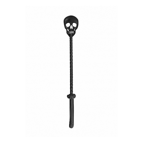 Ouch! Skulls And Bones Crop With Skulls Black