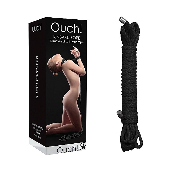 Ouch! Kinbaku Rope 10m Black