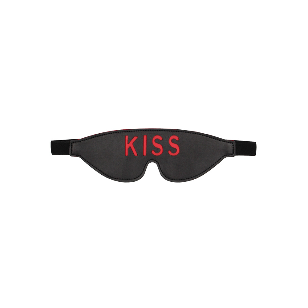 Ouch! Blindfold Kiss Black