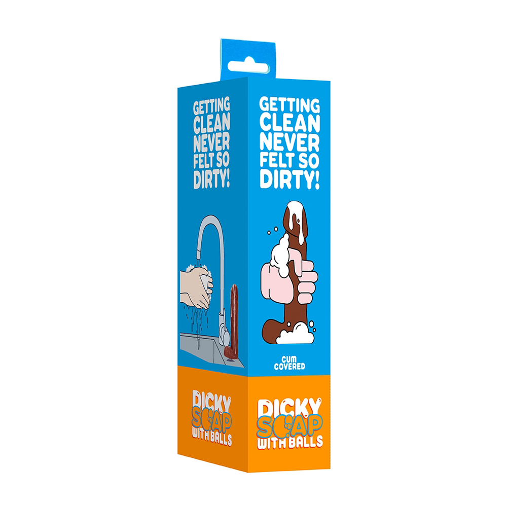 Dicky Soap With Balls Cum Covered Brown
