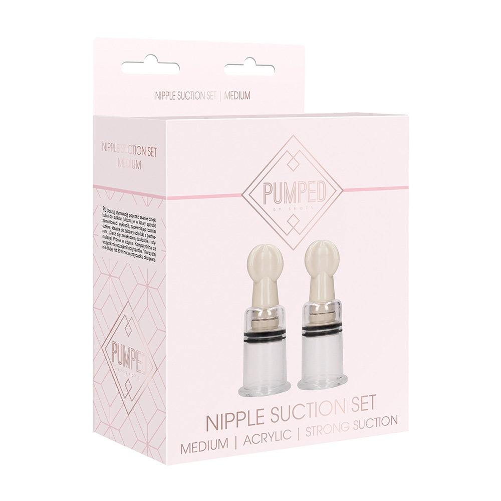 Pumped Nipple Suction Set Medium Transparent