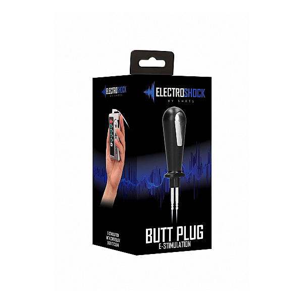 E-Stim Butt Plug Black