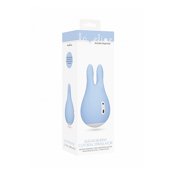 Loveline Clitoral Stimulator Sugar Bunny Blue