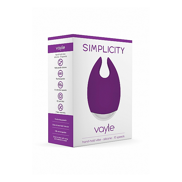 Simplicity Vayle Hand-Hold Vibe Purple
