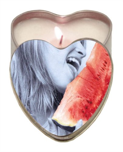 Watermelon Edible Heart Candle