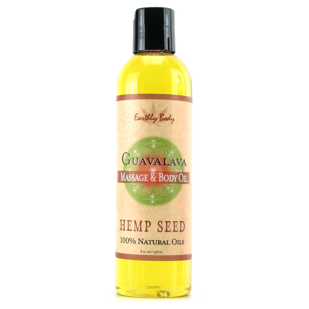 Guavalava Massage Body Oil 8 oz.
