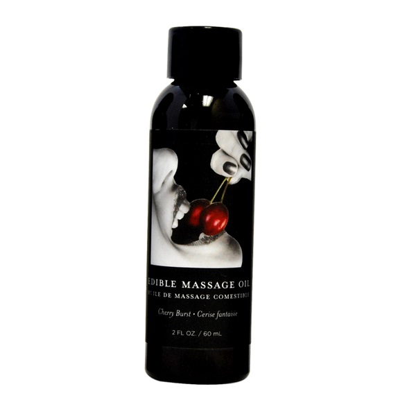Edible Massage Oil Cherry 2 oz.