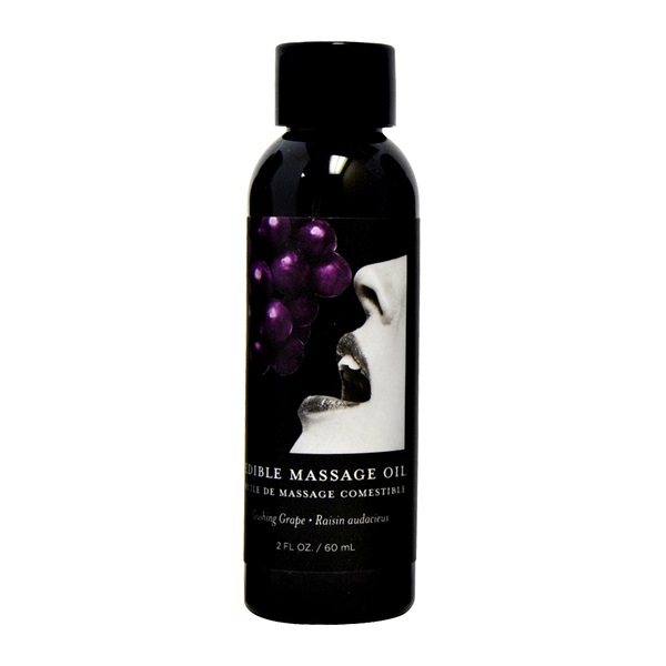 Edible Massage Oil Grape 2 oz.