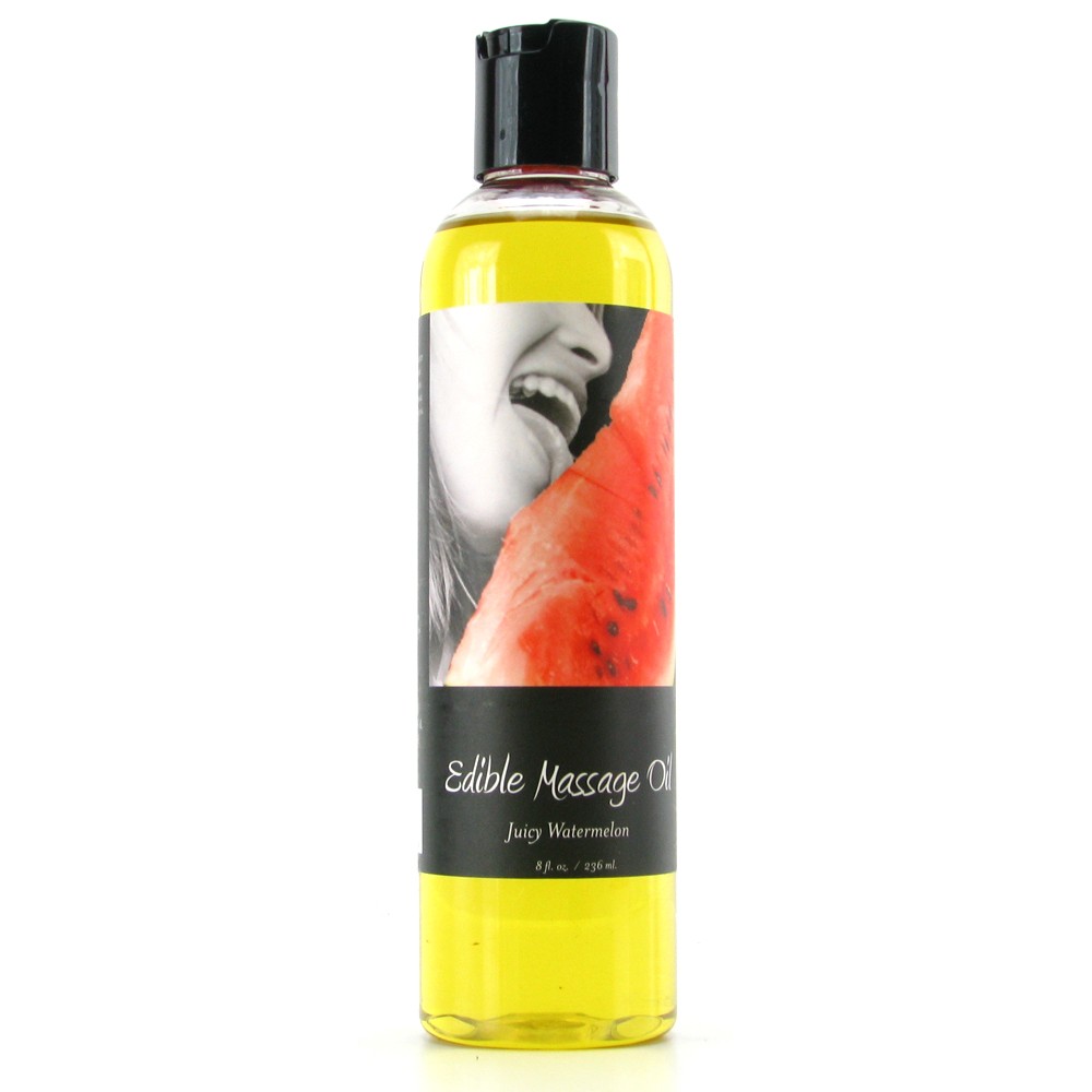 Massage Oil Edible Watermelon 8 oz. Massage Oil Edible Watermelon 8 oz.