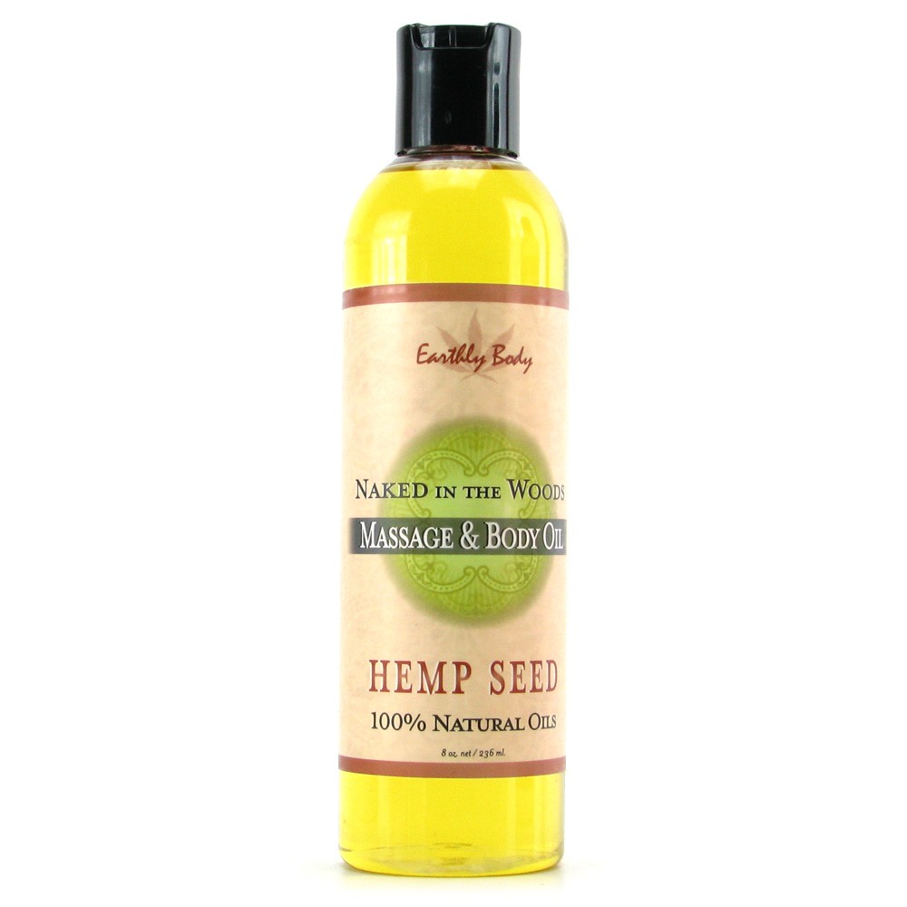 Naked In The Woods Massage Oil 8 oz.