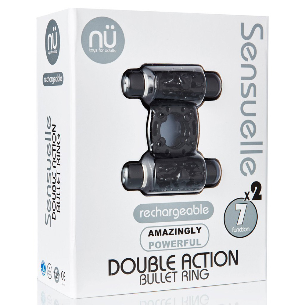 Sensuelle Double Action 7-Function Black