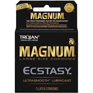 Trojan Magnum Ecstasy 3Pk