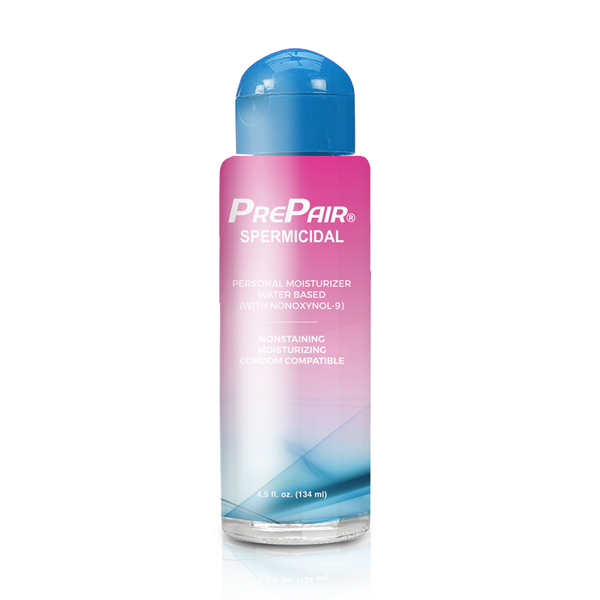 Prepair Spermicidal Lubricant 4.5 oz. Bottle