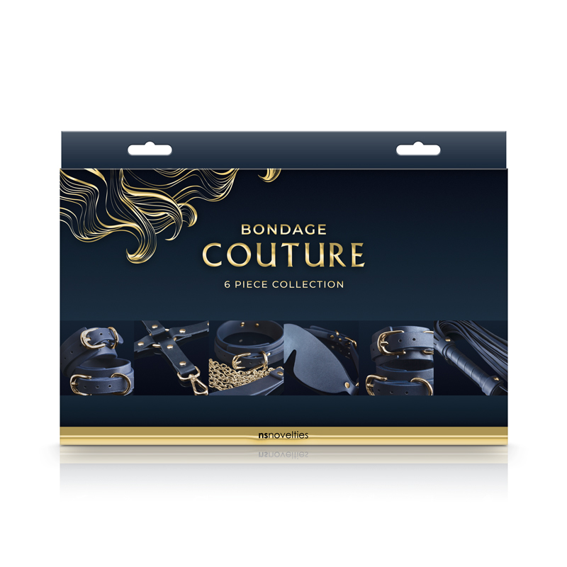 Bondage Couture 6 Piece Kit Blue
