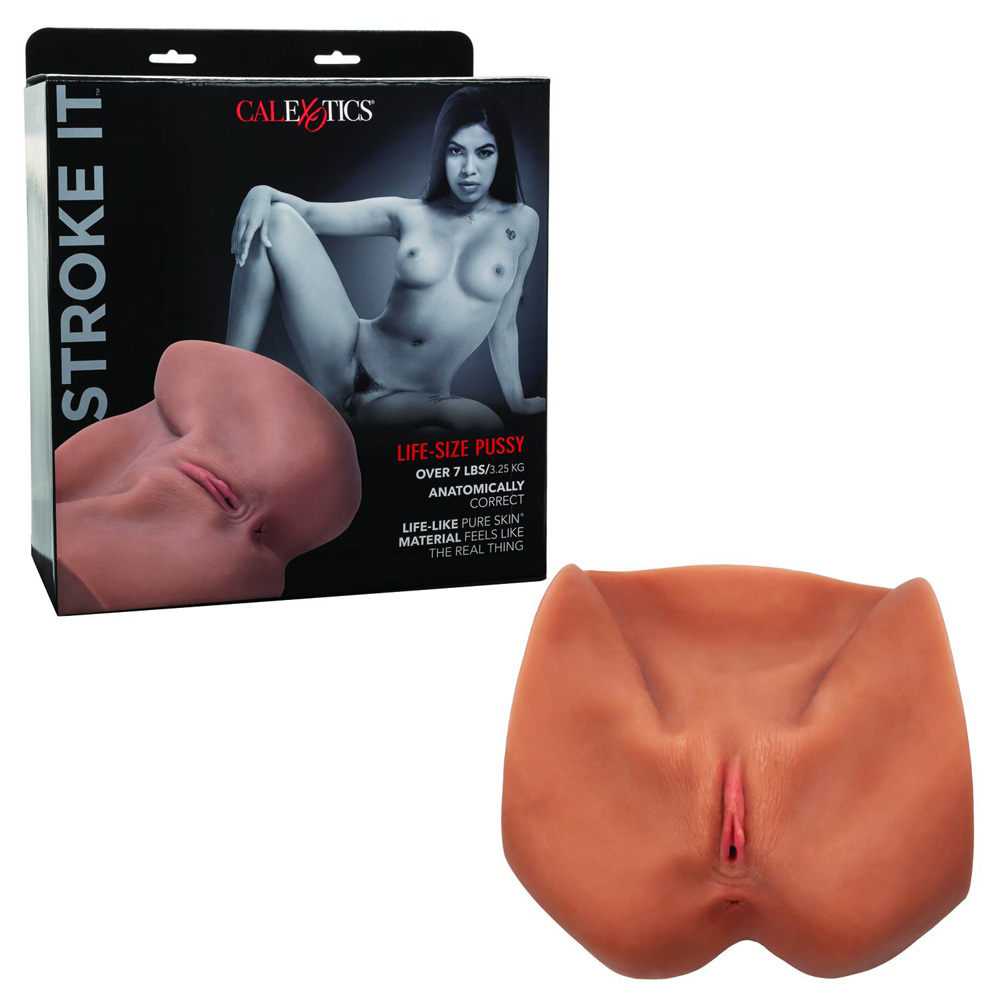 Stroke It Life-Size Pussy Brown