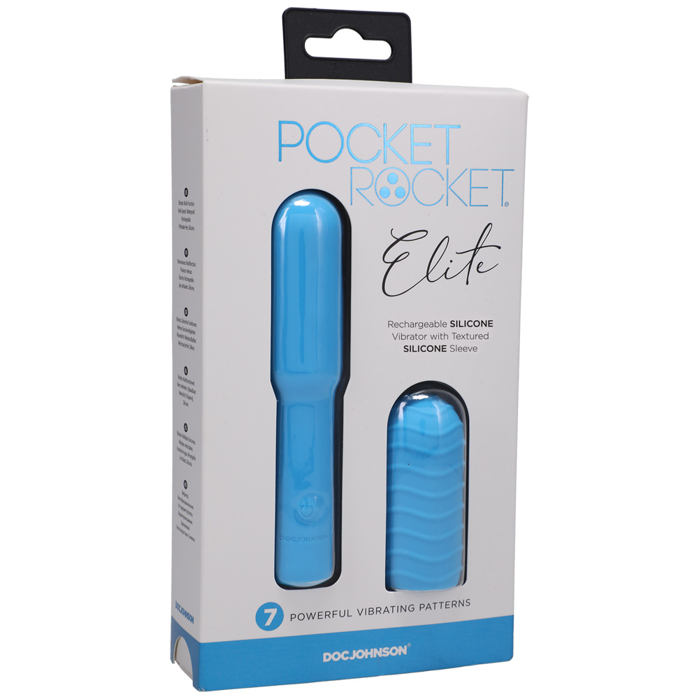 Pocket Rocket Elite Rechargeable Sky Blue