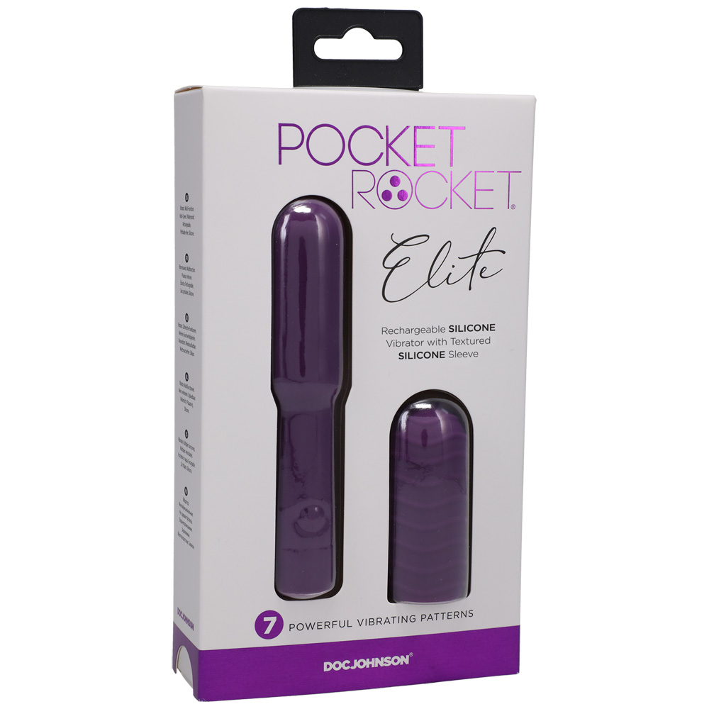 Pocket Rocket Elite Rechargeable Purple