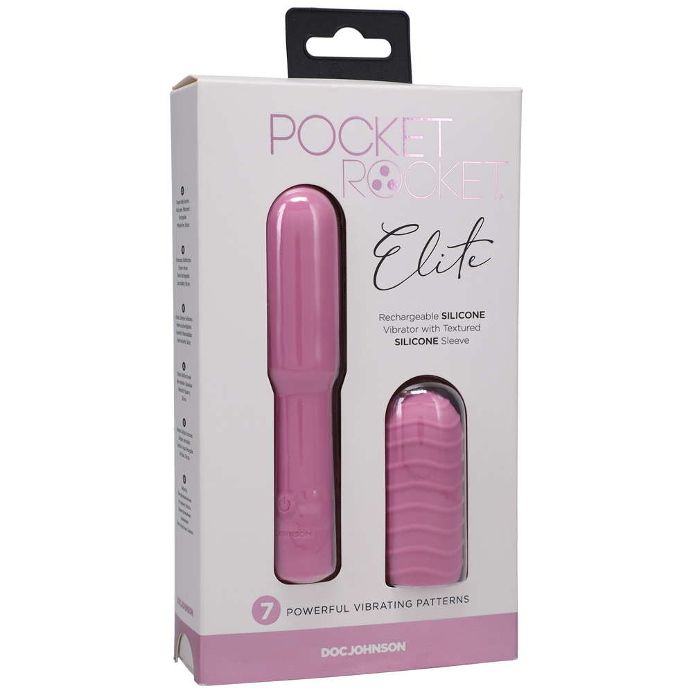 Pocket Rocket Elite Rechargeable Pink