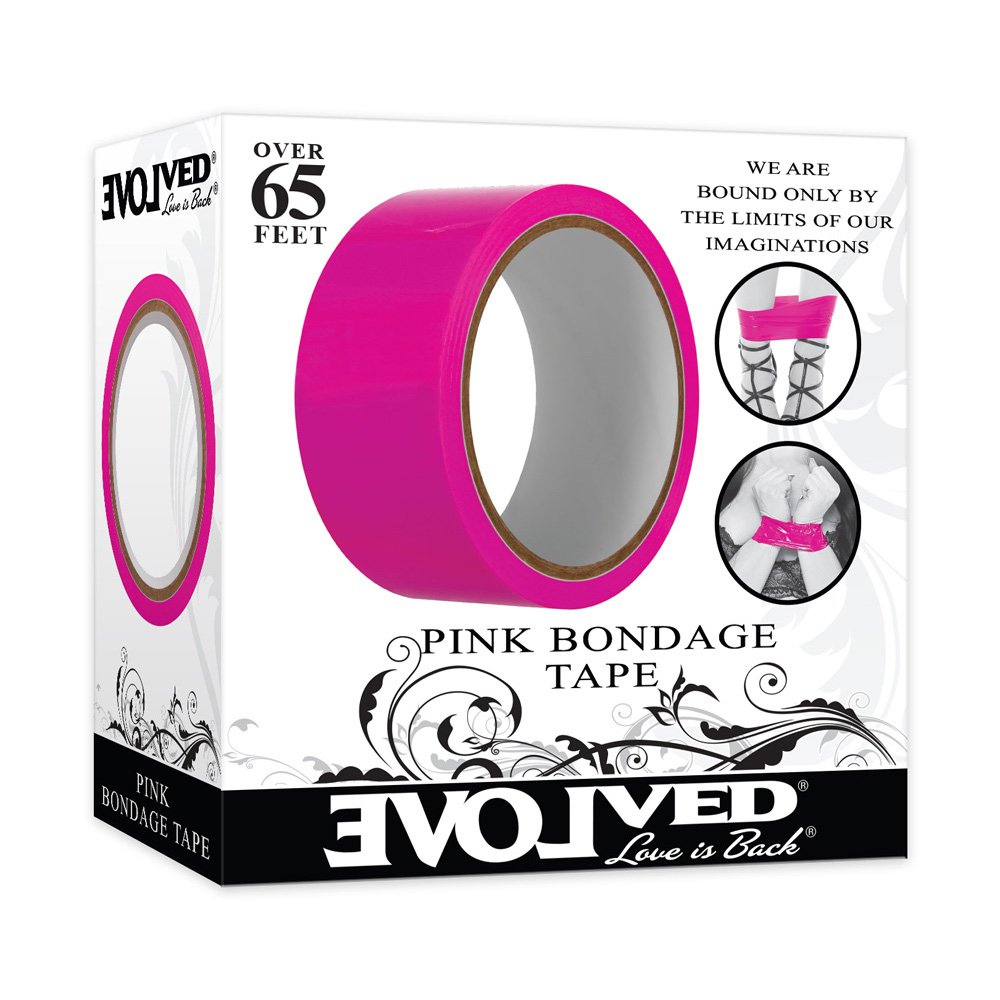 Bondage Tape Pink 65'