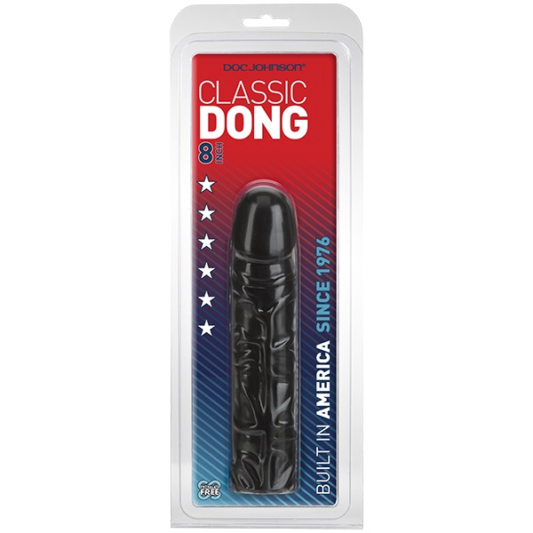 Classic Dong - 8" Black