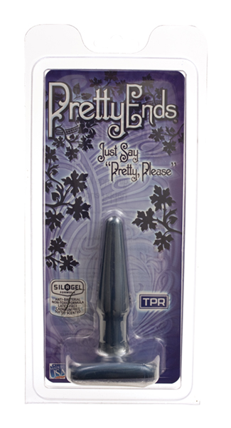 Pretty Ends - Iridescent Butt Plug - Small Midnight Blue