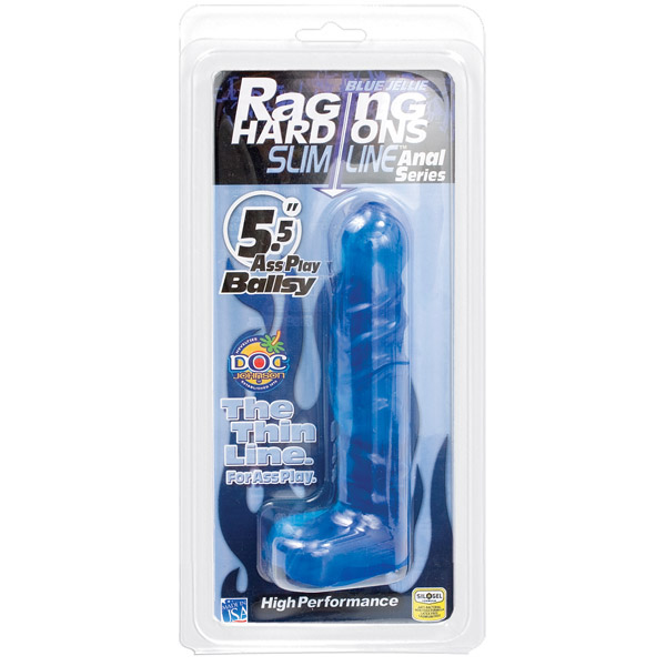 Raging Hard-Ons - Slimline - 5.5" Ballsy Cobalt Blue