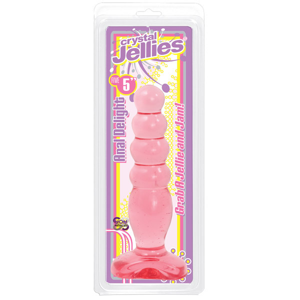 Crystal Jellies - Anal Delight - 5" Clear