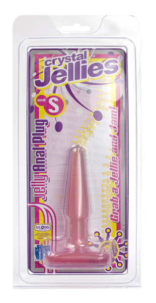 Crystal Jellies - Small Butt Plug Pink