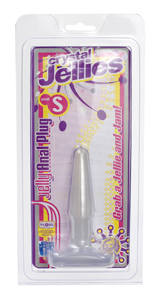 Crystal Jellies - Small Butt Plug Clear