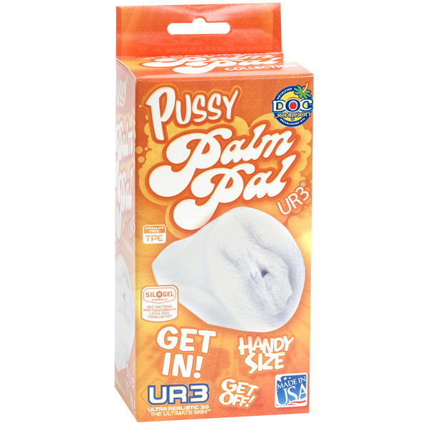 Palm Pal - Ur3 - Pussy - Frosted Clear Clear