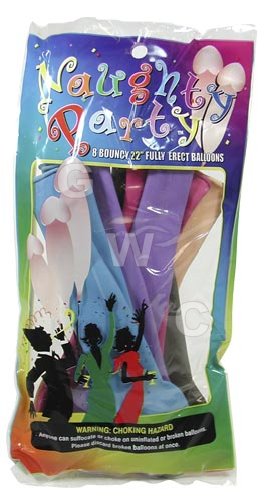 Penis Balloon 8pc (Flesh) Penis Balloon 8pc (Flesh)